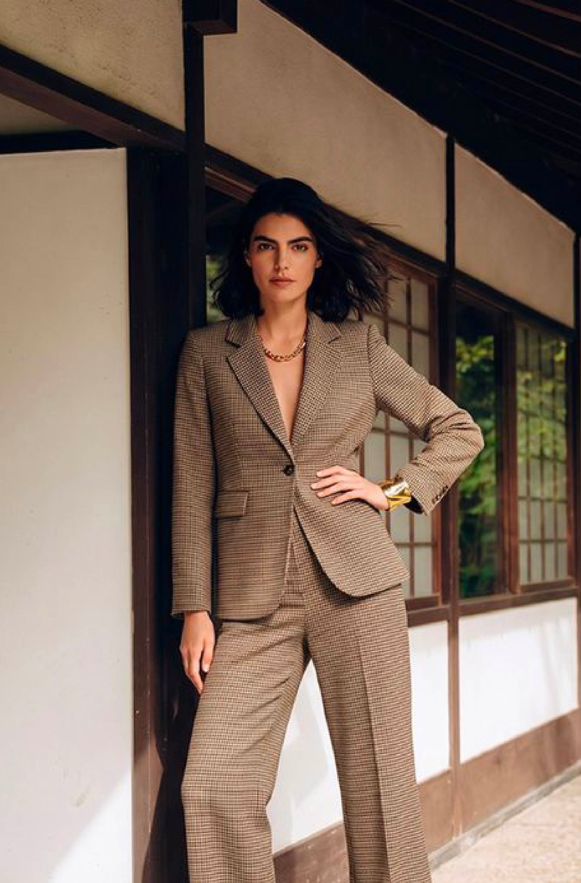 Príncipe de Gales: el clásico de la sastrería que transforma el look femenino