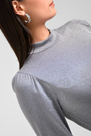 Blusa mujer efecto lurex