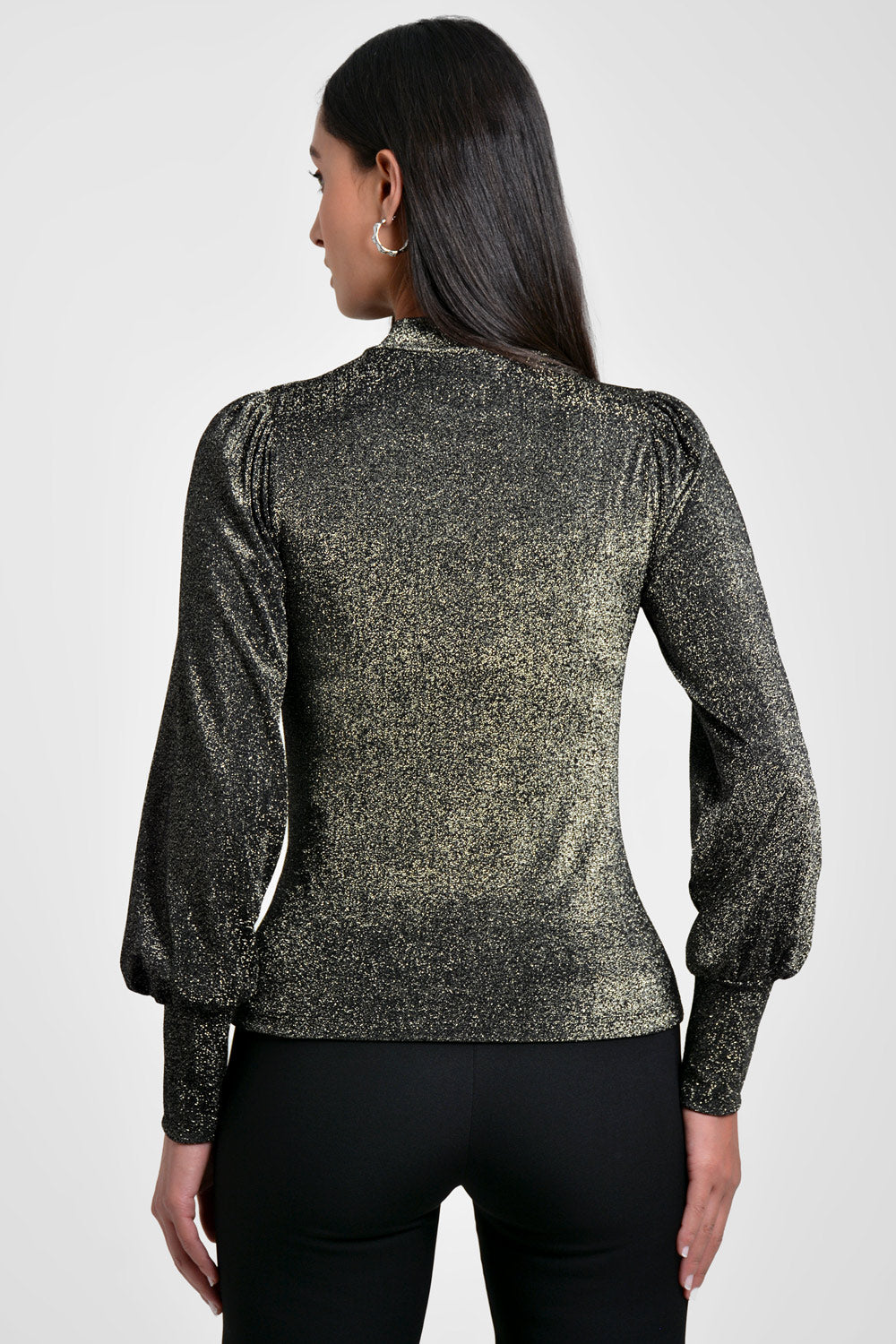 Blusa mujer efecto lurex