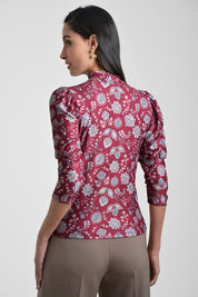 blusa mujer en lycra sublimada bl 0531 BL-0531 vinotinto Xuss imagen 3