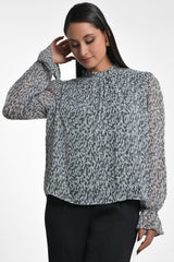 Blusa mujer con hilos de lurex