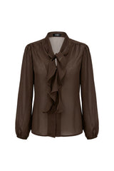 Blusa mujer en chiffon