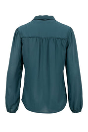 blusa mujer en chiffon bl 0636 BL-0636 verde jade Xuss imagen 4