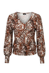 Blusa mujer en lycra sublimada