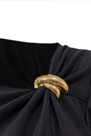blusa mujer con herraje bl 0671 BL-0671 negro Xuss imagen 6