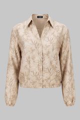 Camisa mujer con encauchado