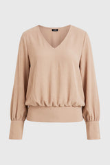 Blusa mujer en peach strech
