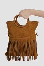 bolso en ante mediano 4246 beige Xuss imagen 1