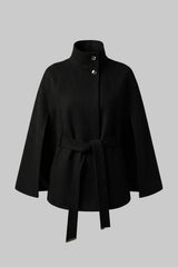 Capa mujer cuello alto
