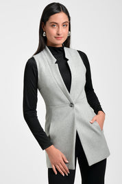 chaleco CL-0043 gris humo Xuss imagen 2