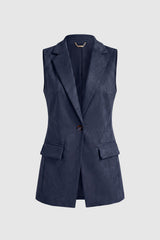 Chaleco mujer en suede