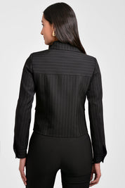 chaqueta CQ-0096 negro Xuss imagen 3