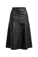 Falda mujer en polipiel