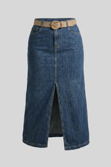 Falda mujer en denim