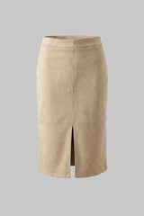 Falda mujer en suede