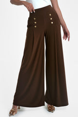 Pantalón mujer palazzo en lycra