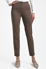 Pantalón mujer con ribetes
