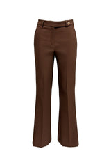 Pantalón mujer clásico es twill