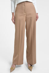 Pantalón mujer clasico color camel