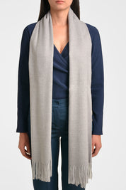 pashmina unicolor 20007hm gris Xuss imagen 1