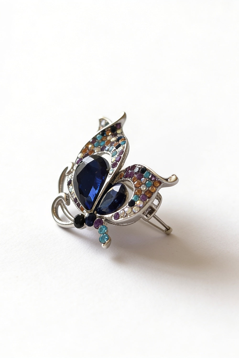 prendedor mujer mariposa de colores xs 0025 XS-0025 azul Xuss imagen 2