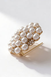 prendedor mujer perlas y brillantes xs 0029 XS-0029 blanco Xuss imagen 3