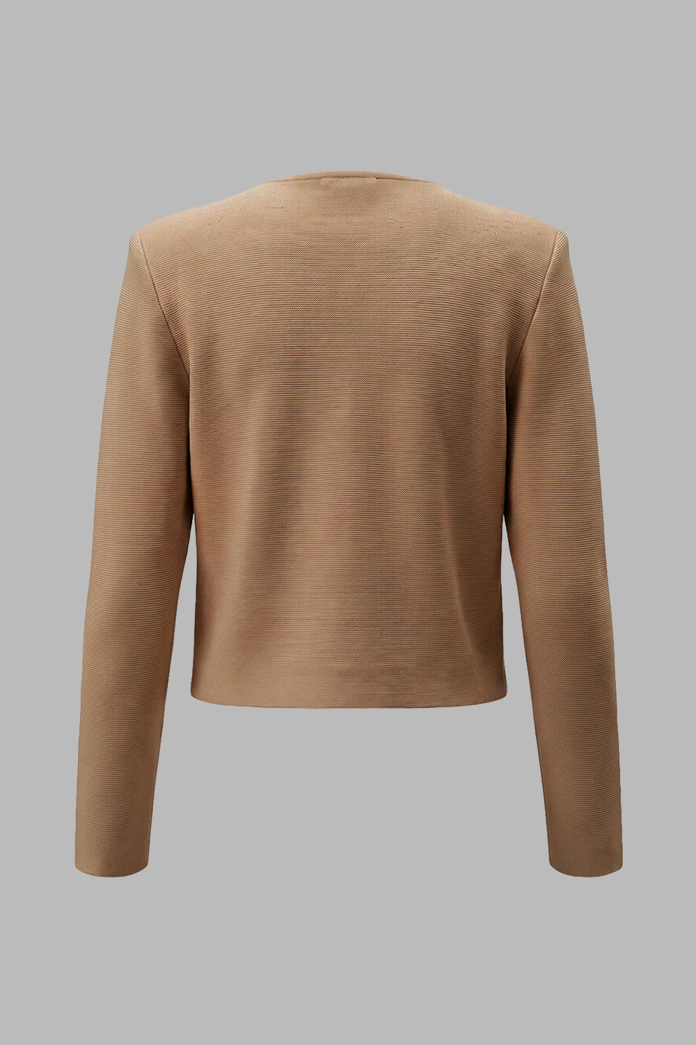 saco mujer cardigan mc2252 camel Xuss imagen 4