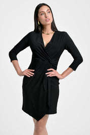 vestido VE-0082 negro Xuss imagen 2