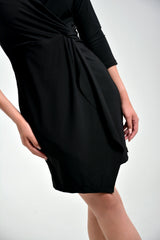 Vestido mujer en lycra color negro