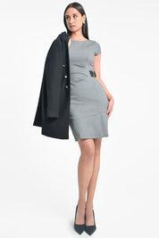 vestido VE-0092 gris Xuss imagen 1